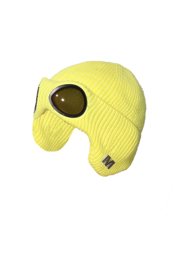 Goggle Beanie (Sun Yellow)