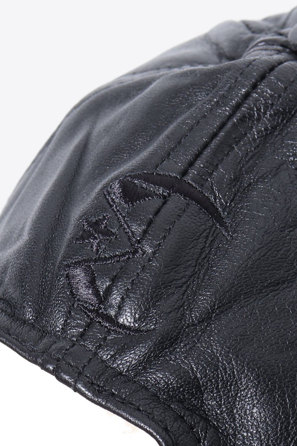 Leather MXM Cap (Black)