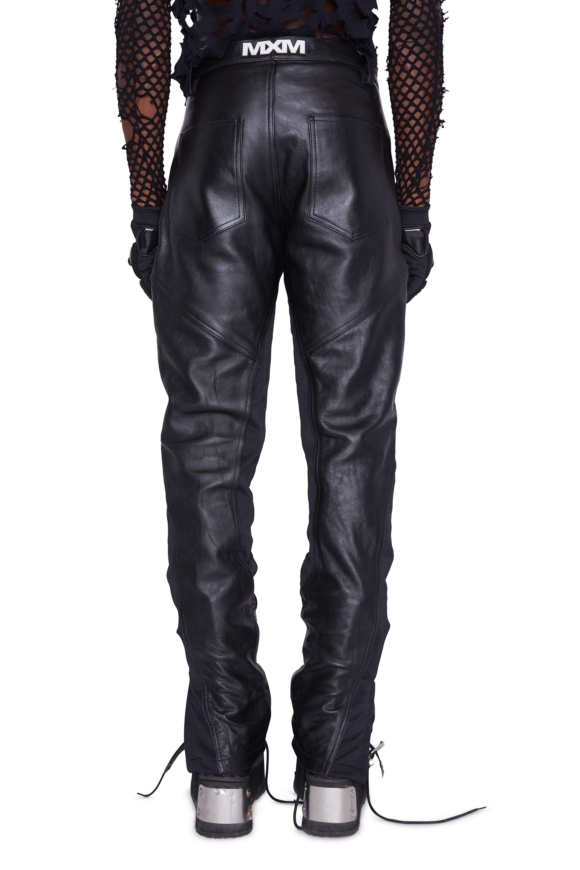 Moto Leather Trouser (Noir)