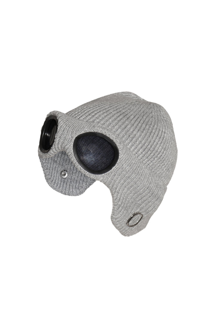 Goggle Beanie (Stone Gray)